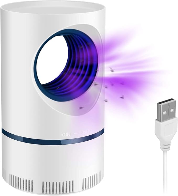 PYXBE Mosquito Killer Lamp USB Electric Nano Wave Anti Fly Bug Night Light killar Lamp Electric Insect Killer Indoor (Suction Trap)
