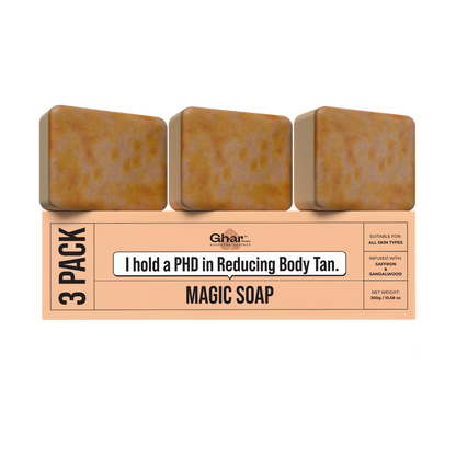 Magic Soap (Sandal Wood and Saffron Soap)