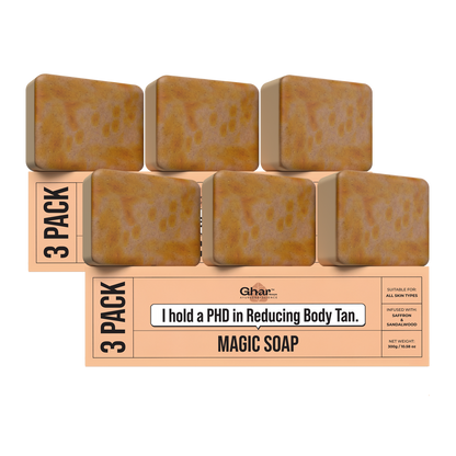 Magic Soap (Sandal Wood and Saffron Soap)