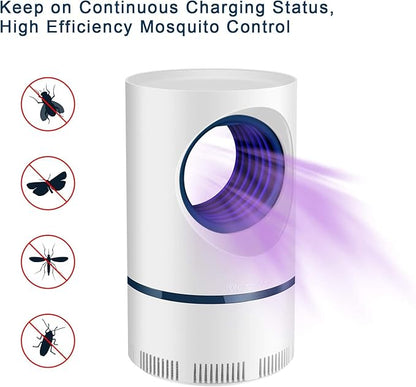 PYXBE Mosquito Killer Lamp USB Electric Nano Wave Anti Fly Bug Night Light killar Lamp Electric Insect Killer Indoor  (Suction Trap)